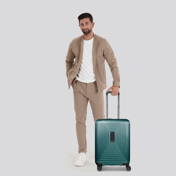 Redolz Essentials 14 4-wiel cabine trolley 55 cm slank