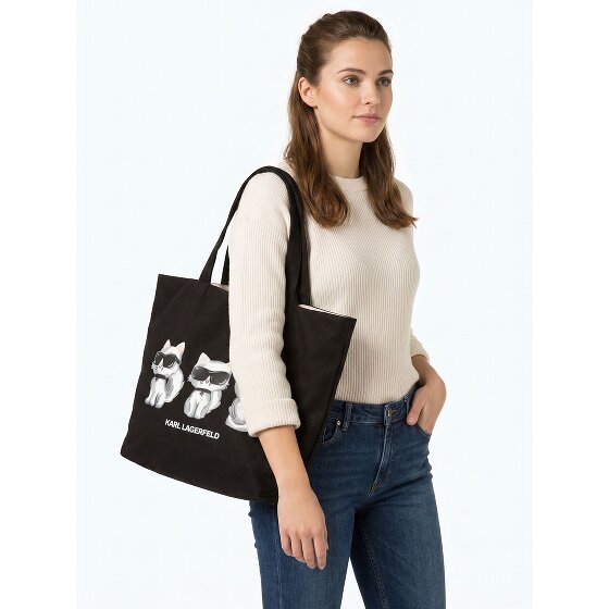 Karl Lagerfeld Ikon omkeerbare shopper 50 cm