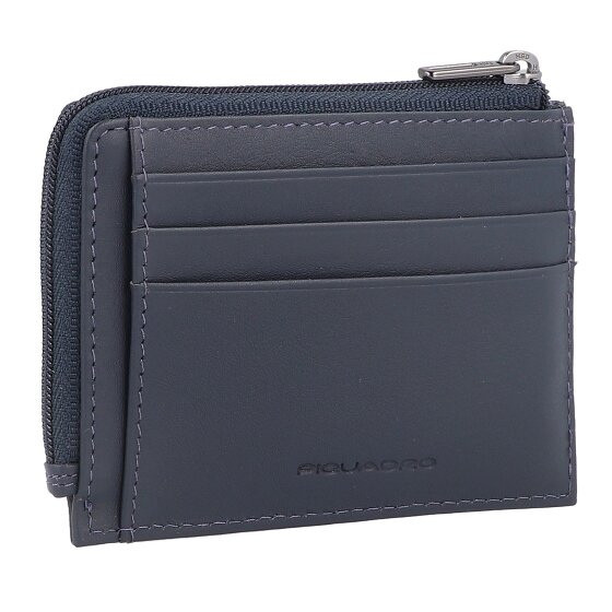 Piquadro Akron Kredietkaart etui RFID-bescherming Leer 11.5 cm