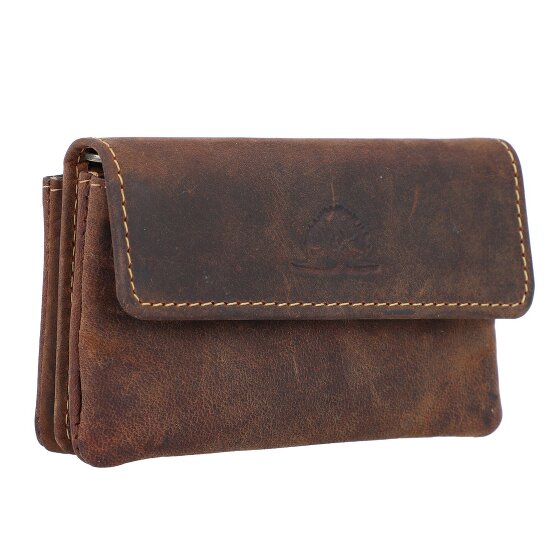 Greenburry Vintage sleuteletui leer 12 cm