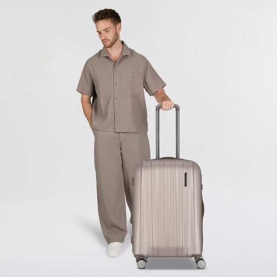 Polestream Moonrock 4 wielen Trolley M 69 cm met uitbreidingsplooi