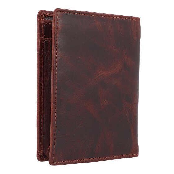 Greenburry Rugged Portemonnee RFID-bescherming Leer 12.5 cm