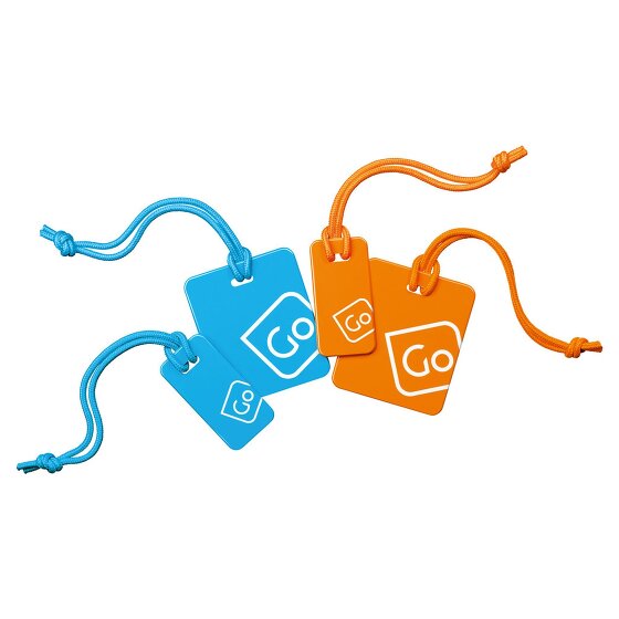 Go Travel Adresetiket set 4 stuks.