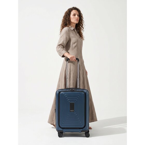 Redolz Essentials 14 4 wielen Cabinewagen S 55 cm Laptopvak met uitbreidingsplooi