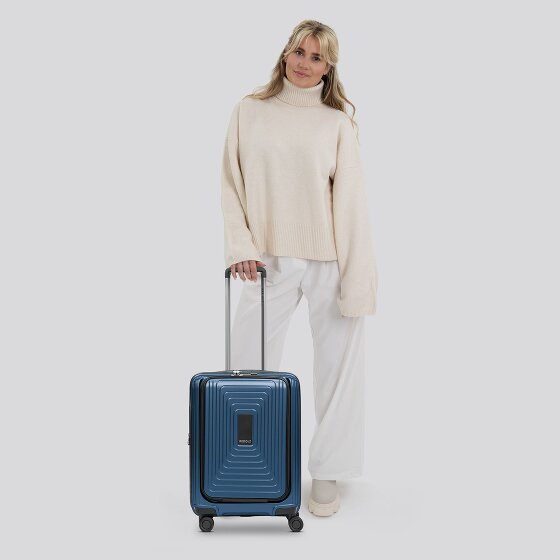 Redolz Essentials 14 4 wielen Cabinewagen S 55 cm Laptop compartiment met uitbreidingsplooi