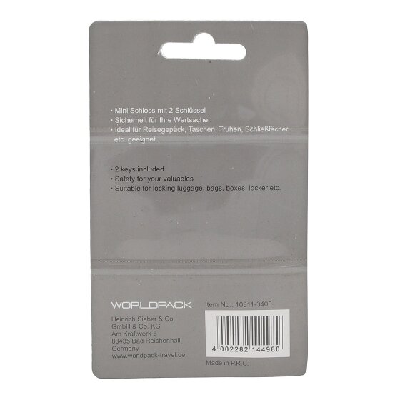 Worldpack Reiseaccessoires Bagageslot 3 cm
