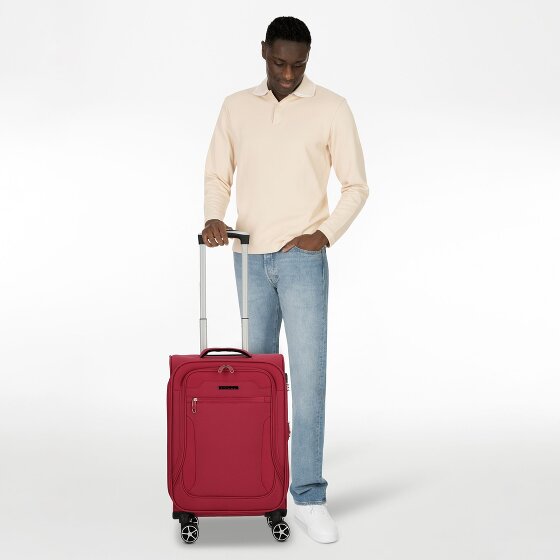 Cocoono Monterrey 4 wielen Trolley 58 cm met uitbreidingsplooi