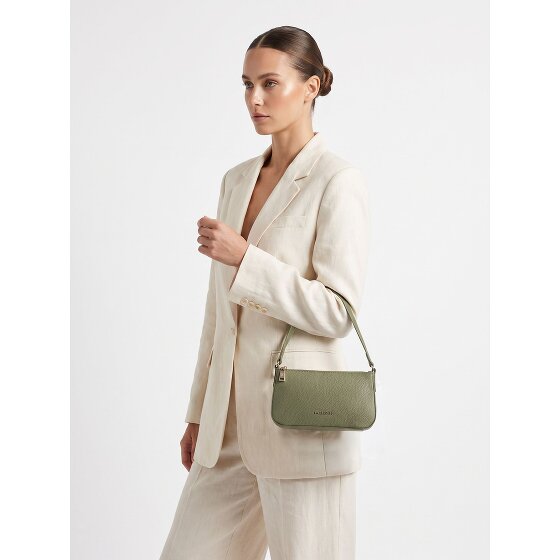 Lazarotti Bologna leeren pochette schoudertas 22 cm