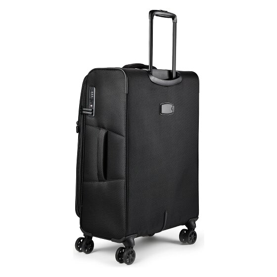 d&n Travel Line 9804 4 wielen Kofferset 3-delig met uitbreidingsplooi