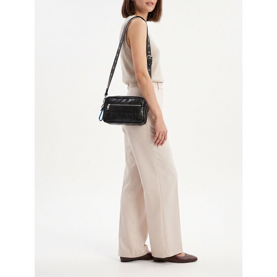 Patrizia Pepe (IM)Perfection Crossbody tas Leder 25 cm