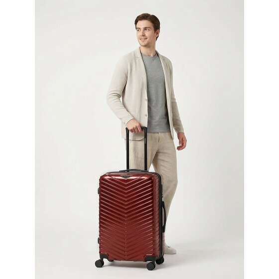 Redolz Essentials 18 2.0 4 wielen Trolley M 66 cm met uitbreidingsplooi