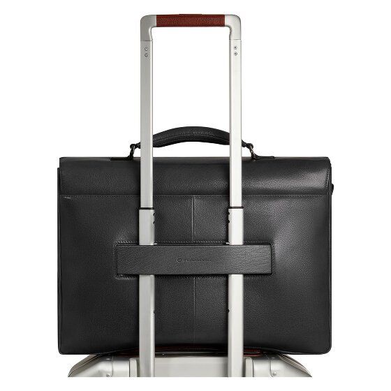 Piquadro Solm Aktentas Leder 42 cm Laptopvak