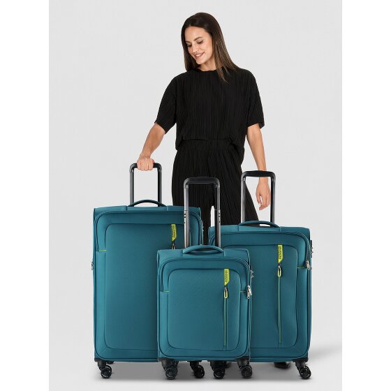 American Tourister Nitestream 4 wielen Kofferset 3-delig met uitbreidingsplooi