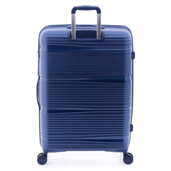 Gladiator 0800 4 wielen Trolley 76 cm met uitbreidingsplooi