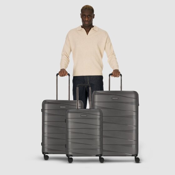 Redolz Essentials 10 3-SET 4 wielen Kofferset 3-delig
