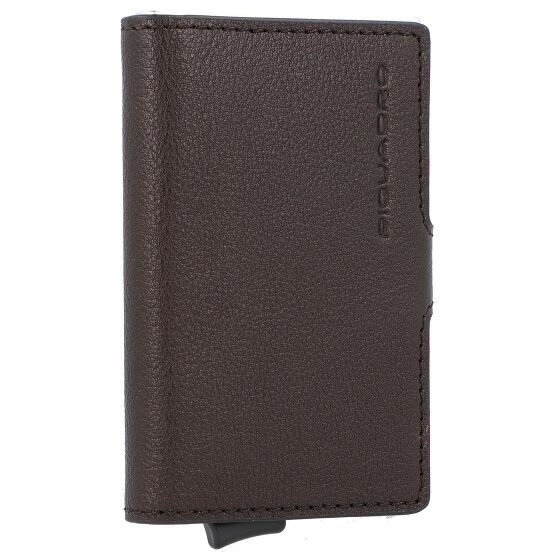 Piquadro Blue Square Kredietkaart etui Leer 10 cm