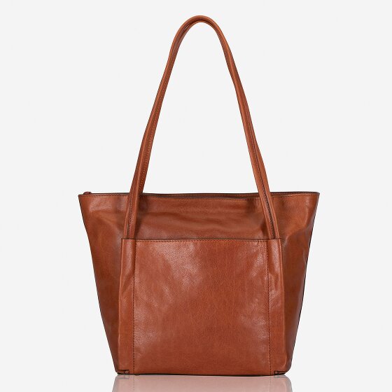 Jekyll & Hide Paris Schoudertas RFID-bescherming Leer 36 cm