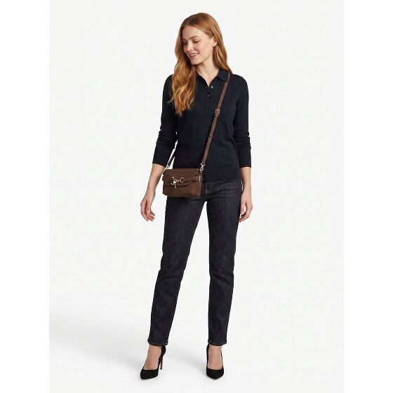 Lauren Ralph Lauren Blaike Mini tas Schoudertas Leder 18 cm