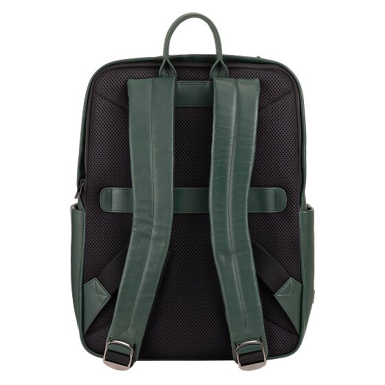 DuDu Sydney Dagrugzak Leer 42 cm Laptop compartiment