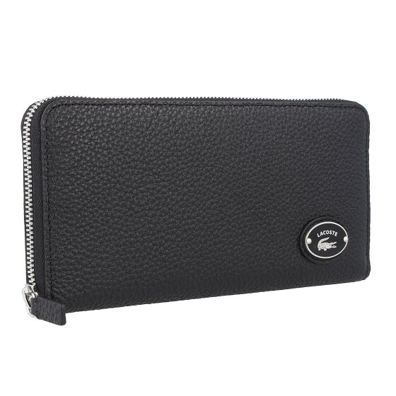 Lacoste Oorsprong Krokodillen Portemonnee Leer 20 cm
