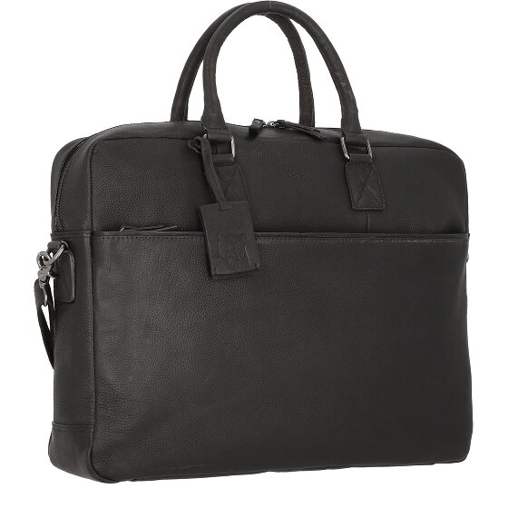 Burkely Antieke Avery aktetas Leer 46 cm Laptopcompartiment