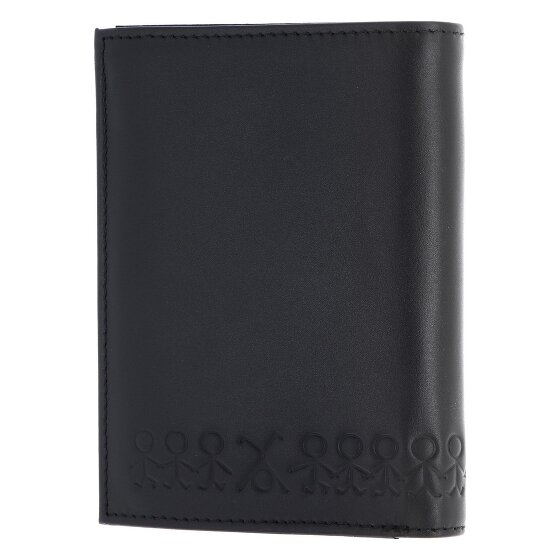 oxmox Leather Portemonnee RFID-bescherming Leder 13 cm