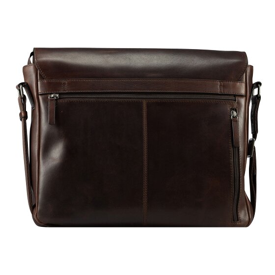 Jost Lund Aktetas Messenger Leer 41.5 cm Laptop compartiment Jost Lund Aktetas Messenger Leer 41.5 cm Laptop compartiment
