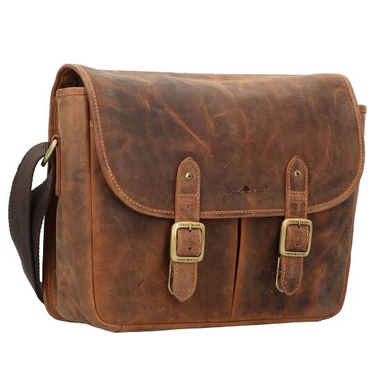Greenburry Vintage Messenger Leer 34 cm