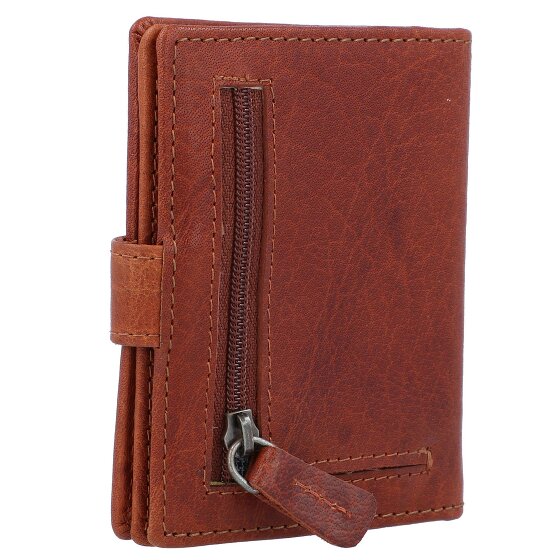 Spikes & Sparrow Portemonnee RFID Leer 8 cm