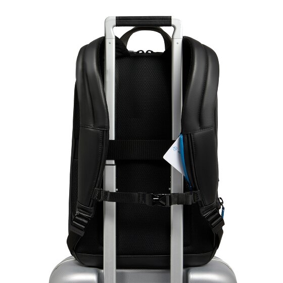 Piquadro Zaino Dagrugzak Leer 42 cm Laptop compartiment