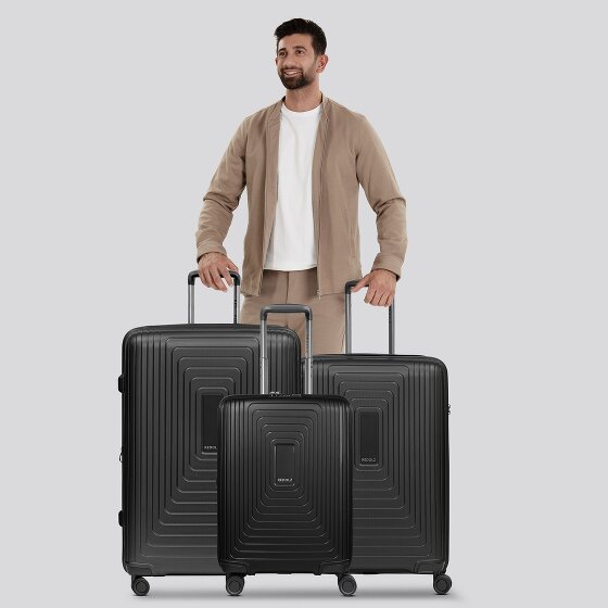 Redolz Essentials 14 4 wielen Kofferset 3-delig met uitbreidingsplooi