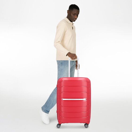 Samsonite Flux 4 wielen Trolley 68 cm met uitbreidingsplooi