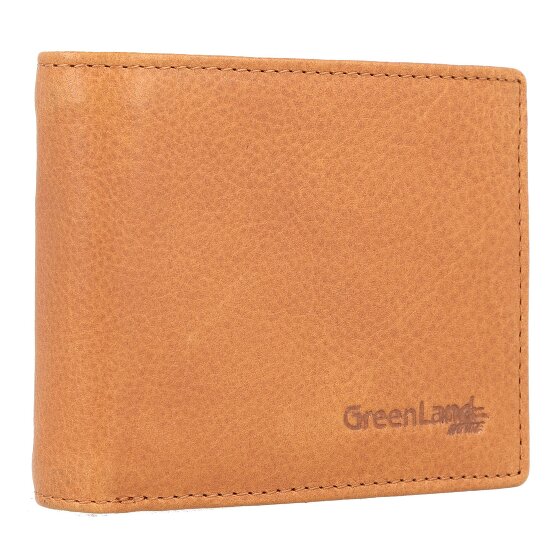 Greenland Nature GreenLand NATURE Portemonnee RFID-bescherming Leer 12 cm