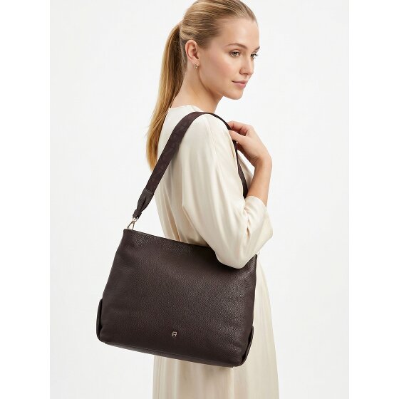 AIGNER Paola Schoudertas Leder 37.5 cm