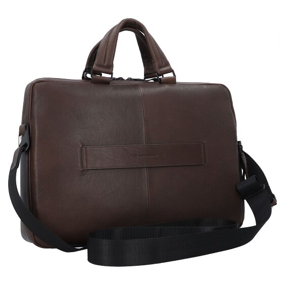 Piquadro Harper aktetas Leer 40 cm Laptopcompartiment