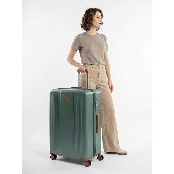 Bric's Ferrara 4 wielen Trolley L 77 cm met uitbreidingsplooi