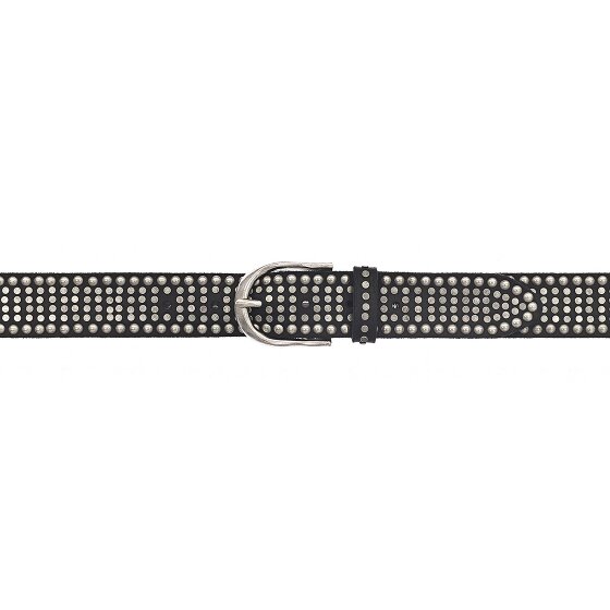 b.belt Riva Studded Belt Leer