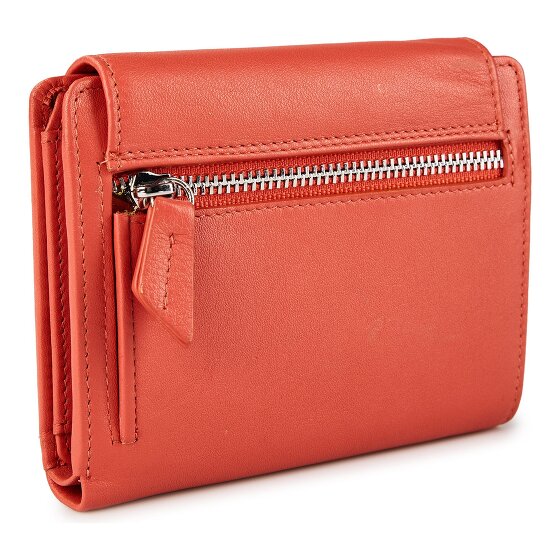 Braun Büffel Joy Portemonnee RFID-bescherming Leer 12 cm