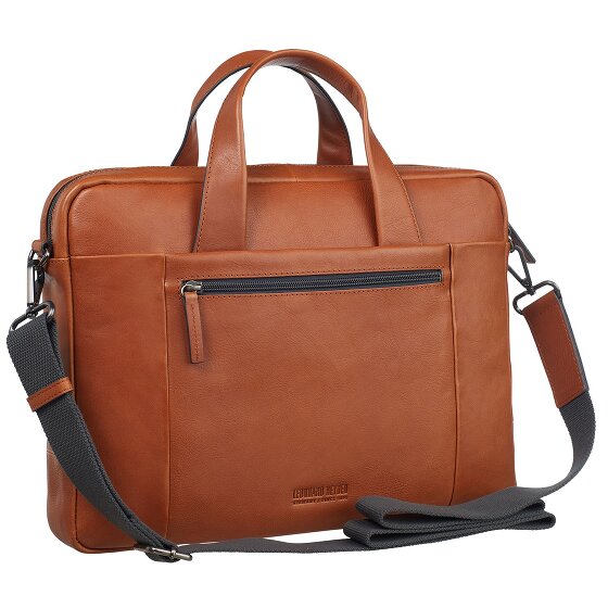 Leonhard Heyden Hamburg Aktetas 38 cm laptop compartiment