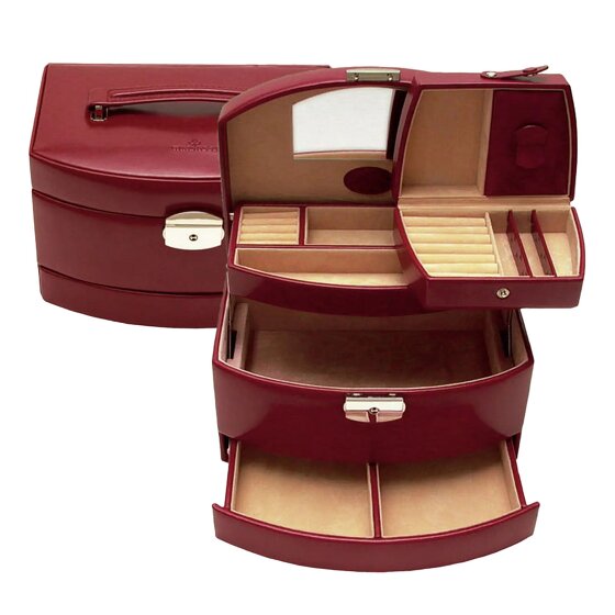 Windrose Merino Juwelenkistje 23 cm