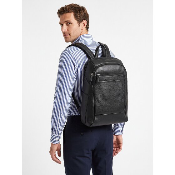 Piquadro Dagrugzak Leder 39 cm Laptopvak