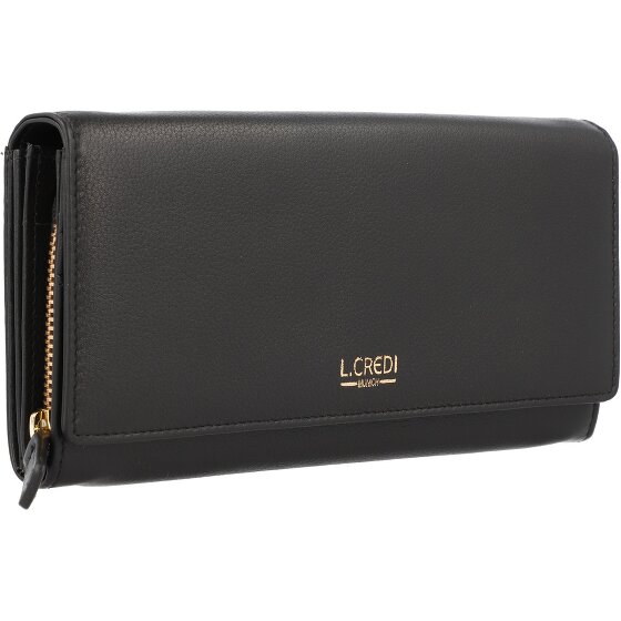 L.Credi Evelyn portemonnee leer 20 cm