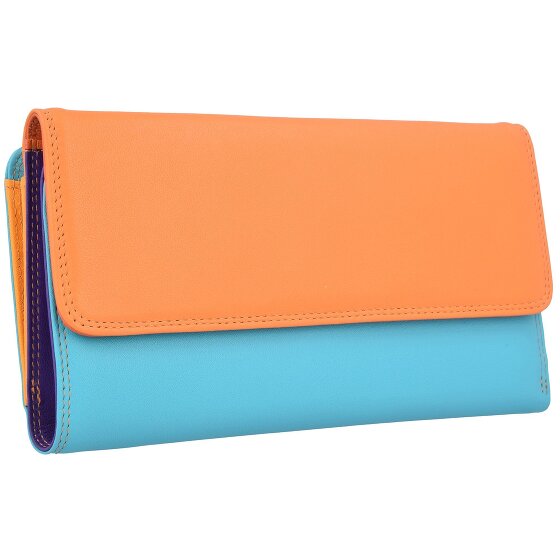 Mywalit Tri-fold Zip Wallet Leren Portemonnee 17 cm