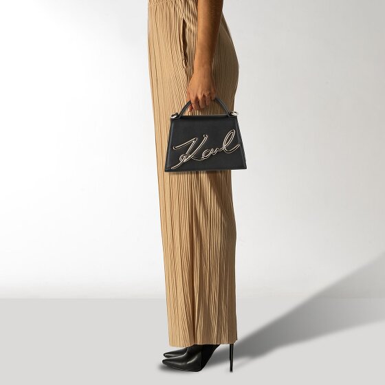 Karl Lagerfeld Signature 2.0 Handtas Leer 21.5 cm