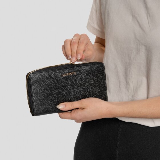 Lazarotti Bologna Leather Portemonnee Leer 19 cm