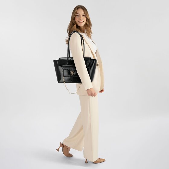 Coccinelle Double Beat Shopper Tas Leer 33 cm