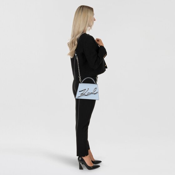 Karl Lagerfeld Signature 2.0 Handtas Leer 21.5 cm