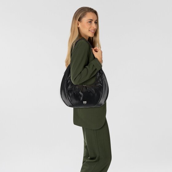 PINKO Slouchy Schoudertas Leer 39 cm