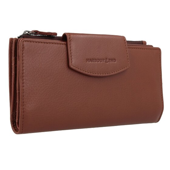 Harbour 2nd Just Pure Ulla Portemonnee RFID-bescherming Leer 20 cm Harbour 2nd Just Pure Ulla Portemonnee RFID-bescherming Leer 20 cm