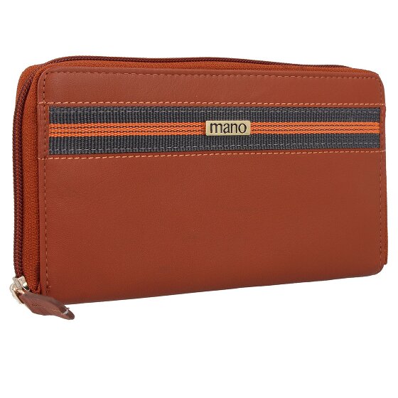 mano Don Leonardo Portemonnee RFID Leer 18 cm